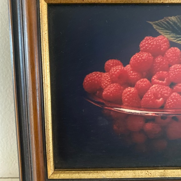 Framed Raspberry Artwork - Picture 3 of 6